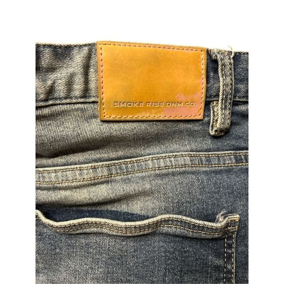 Smoke Rise Jeans Mens 42x32 Paint Splattered Distressed Grunge Y2K 90's Hip Hop - Picture 3 of 10